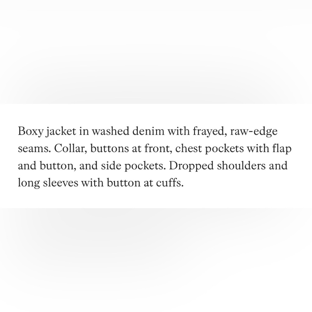 Boxy denim jacket - Picture 5 of 8
